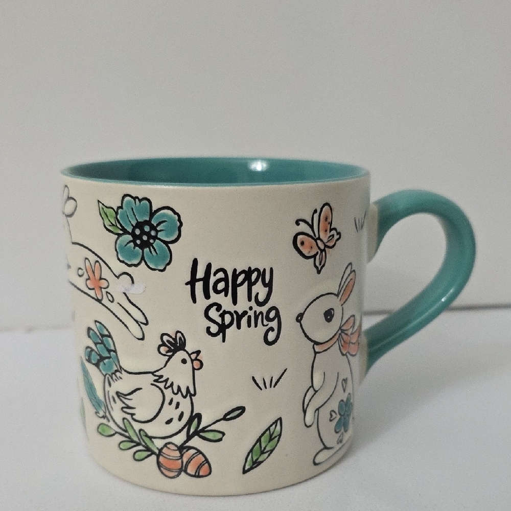 Spectrum Designz Springtime Ceramic 18-oz Mug, NWT